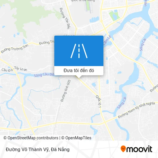 Bản đồ Đường Võ Thành Vỹ