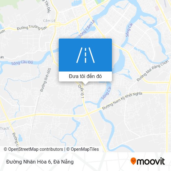 Bản đồ Đường Nhân Hòa 6
