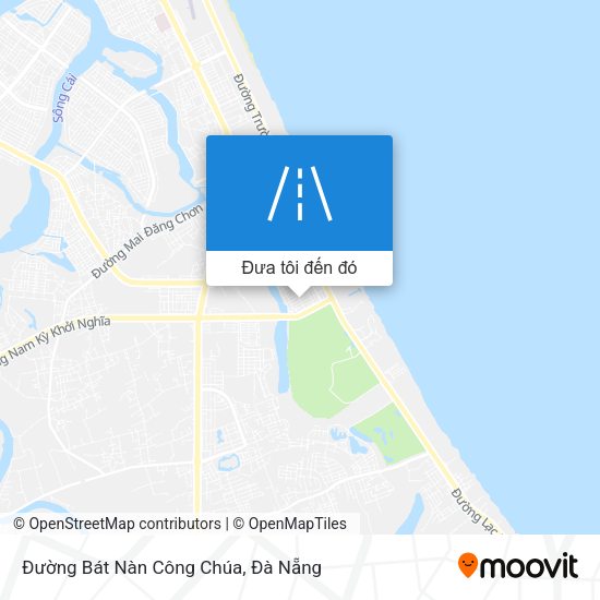 Bản đồ Đường Bát Nàn Công Chúa