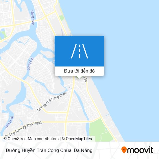 Bản đồ Đường Huyền Trân Công Chúa