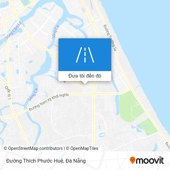 Bản đồ Đường Thích Phước Huệ