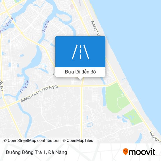 Bản đồ Đường Đông Trà 1