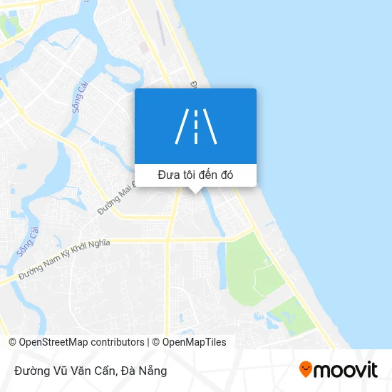 Bản đồ Đường Vũ Văn Cẩn