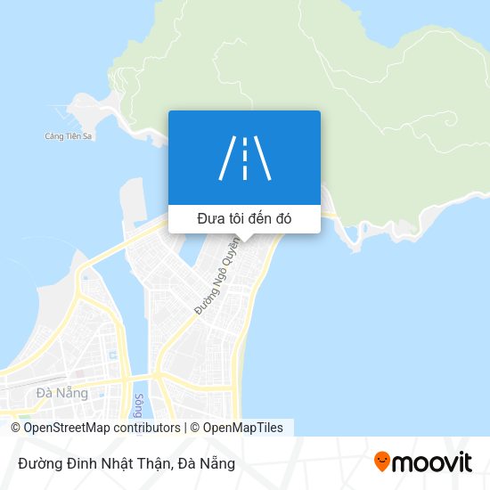 Bản đồ Đường Đinh Nhật Thận
