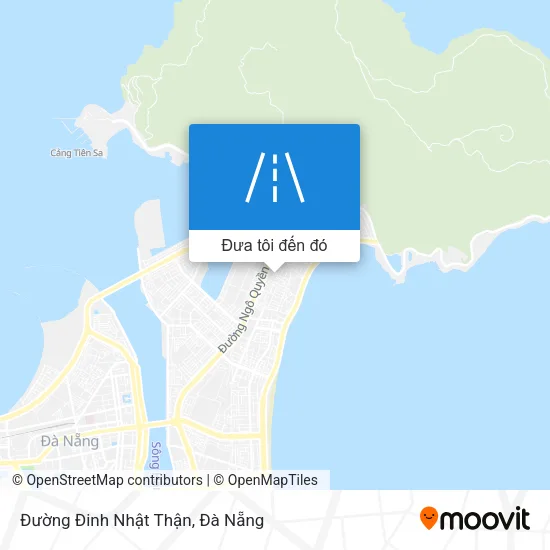 Bản đồ Đường Đinh Nhật Thận