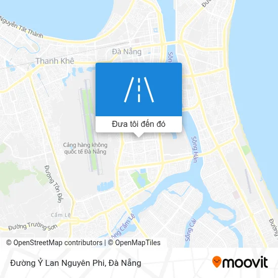 Bản đồ Đường Ỷ Lan Nguyên Phi