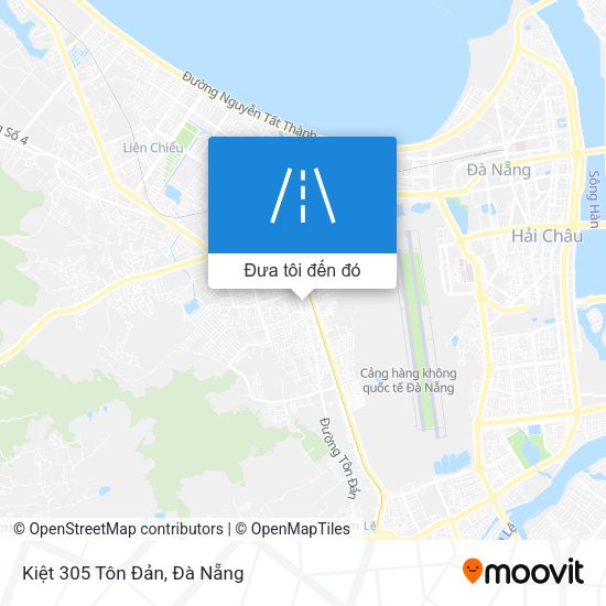 Bản đồ Kiệt 305 Tôn Đản