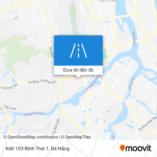 Bản đồ Kiệt 103 Bình Thái 1