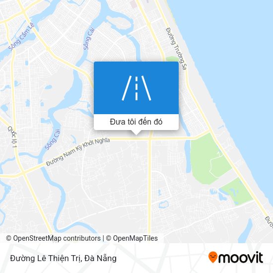 Bản đồ Đường Lê Thiện Trị