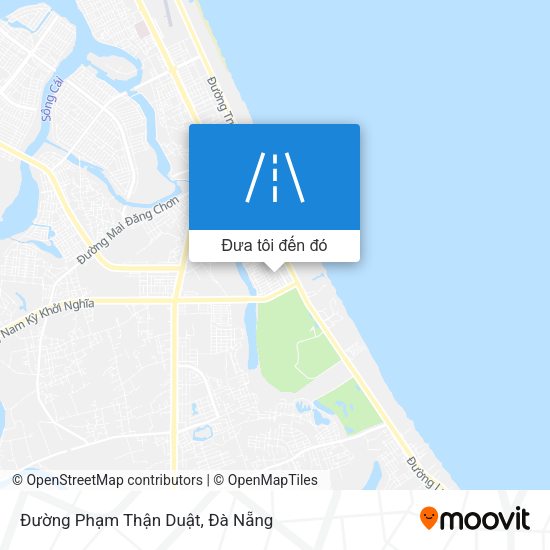 Bản đồ Đường Phạm Thận Duật