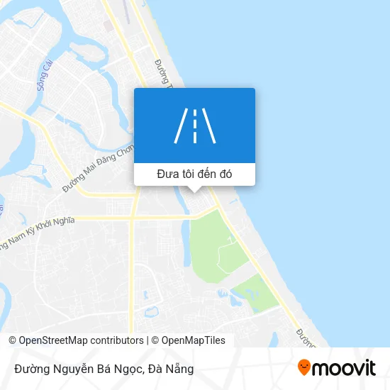 Bản đồ Đường Nguyễn Bá Ngọc