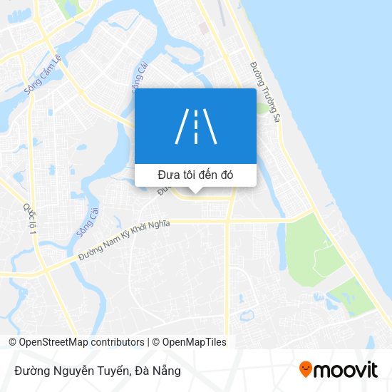 Bản đồ Đường Nguyễn Tuyển