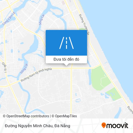 Bản đồ Đường Nguyễn Minh Châu