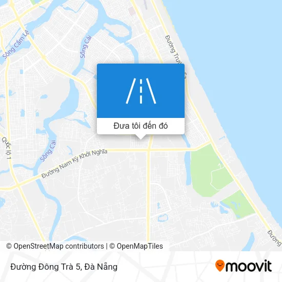 Bản đồ Đường Đông Trà 5