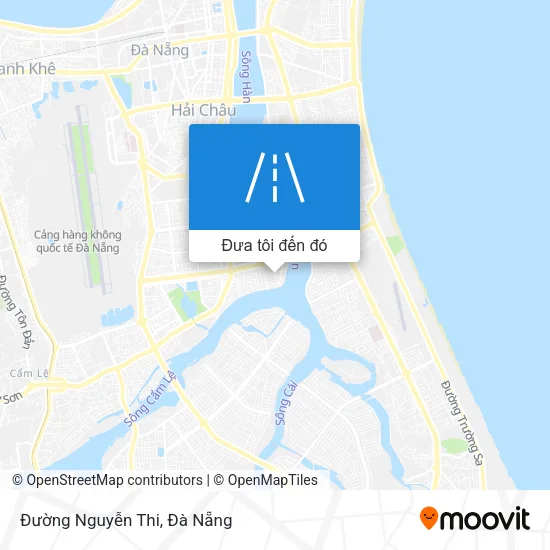 Bản đồ Đường Nguyễn Thi