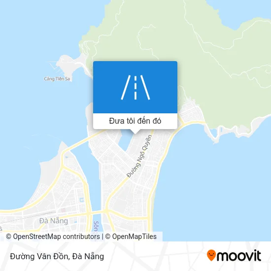Bản đồ Đường Vân Đồn