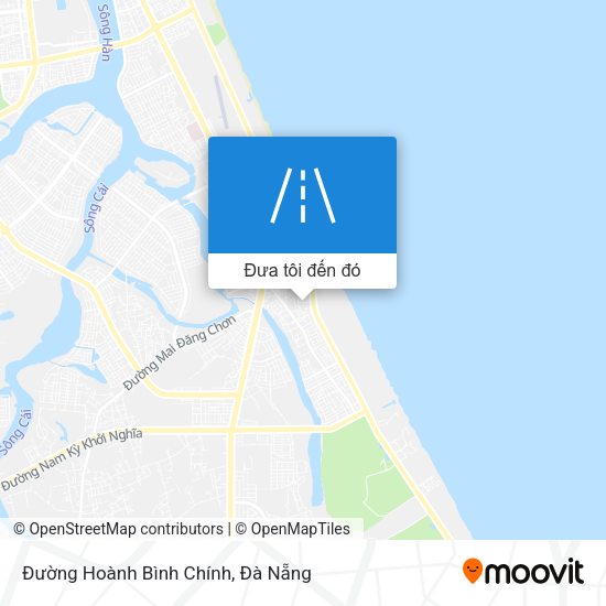 Bản đồ Đường Hoành Bình Chính