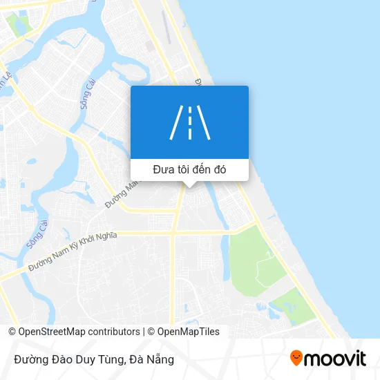 Bản đồ Đường Đào Duy Tùng