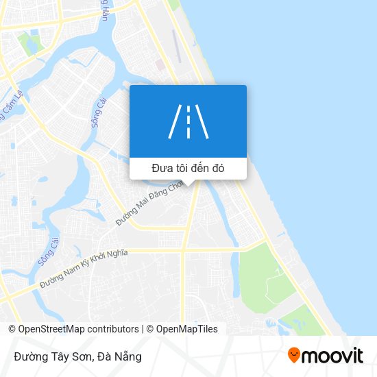 Bản đồ Đường Tây Sơn