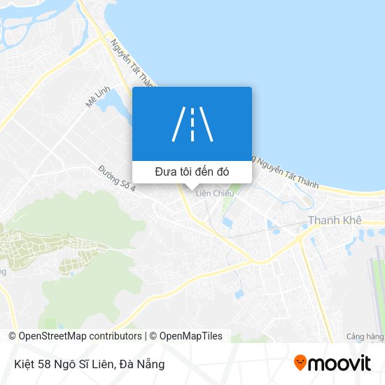 Bản đồ Kiệt 58 Ngô Sĩ Liên