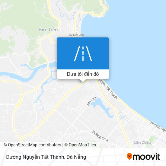 Bản đồ Đường Nguyễn Tất Thành