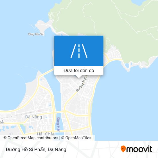 Bản đồ Đường Hồ Sĩ Phấn
