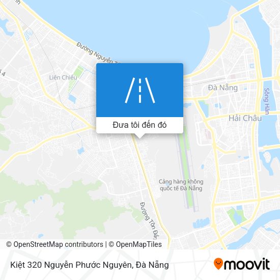 Bản đồ Kiệt 320 Nguyễn Phước Nguyên
