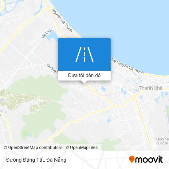 Bản đồ Đường Đặng Tất