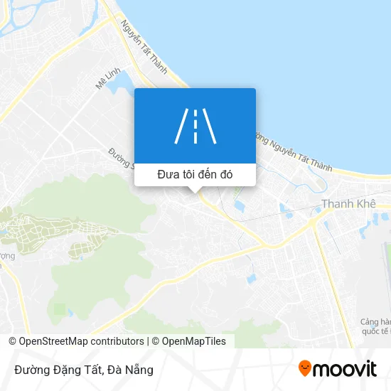 Bản đồ Đường Đặng Tất