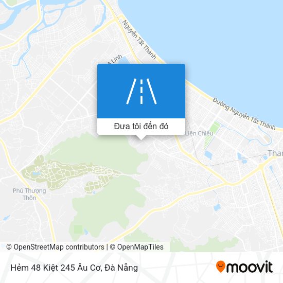 Bản đồ Hẻm 48 Kiệt 245 Âu Cơ