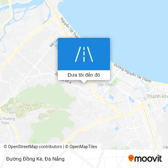 Bản đồ Đường Đồng Kè