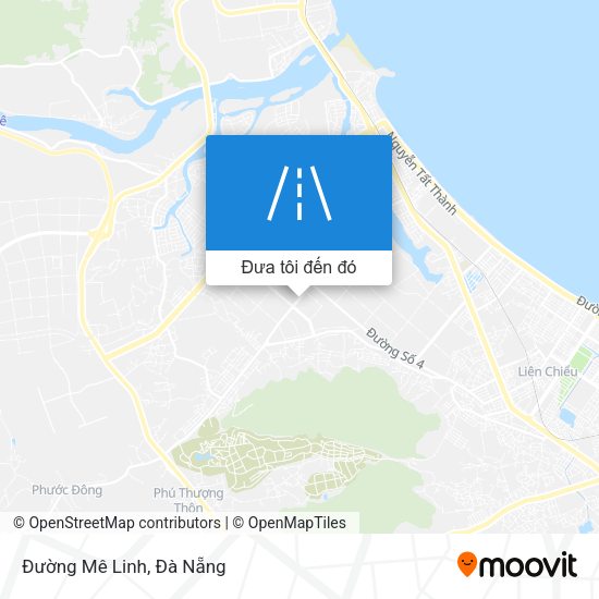 Bản đồ Đường Mê Linh