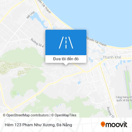 Bản đồ Hẻm 123 Pham Như Xương