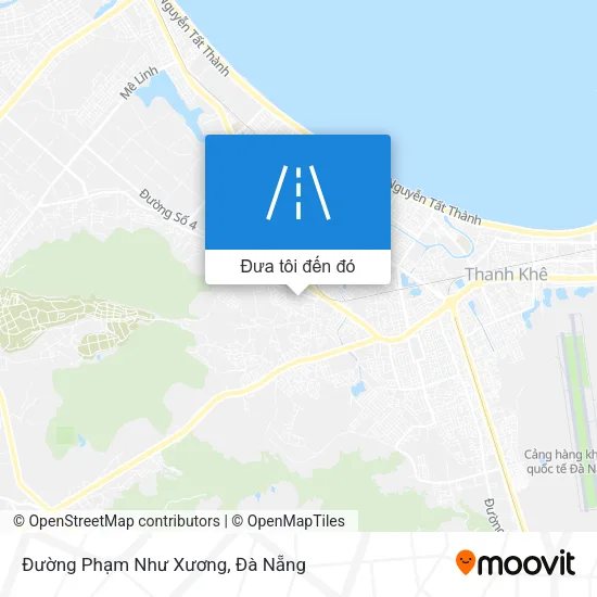 Bản đồ Đường Phạm Như Xương