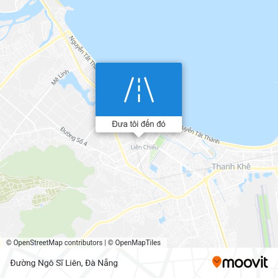 Bản đồ Đường Ngô Sĩ Liên