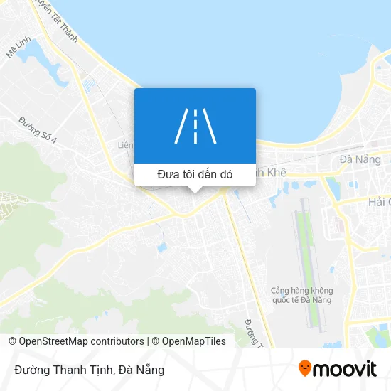 Bản đồ Đường Thanh Tịnh