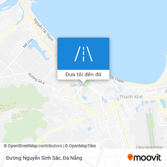 Bản đồ Đường Nguyễn Sinh Sắc