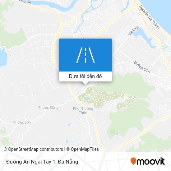 Bản đồ Đường An Ngãi Tây 1