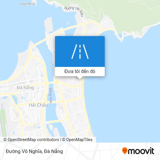 Bản đồ Đường Võ Nghĩa