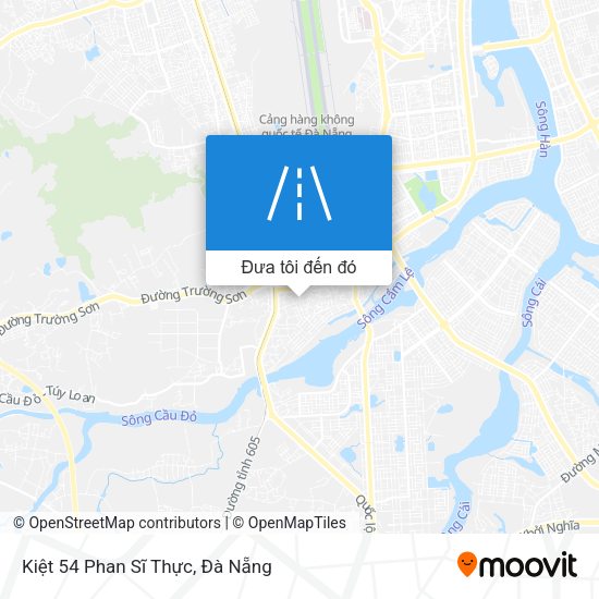 Bản đồ Kiệt 54 Phan Sĩ Thực