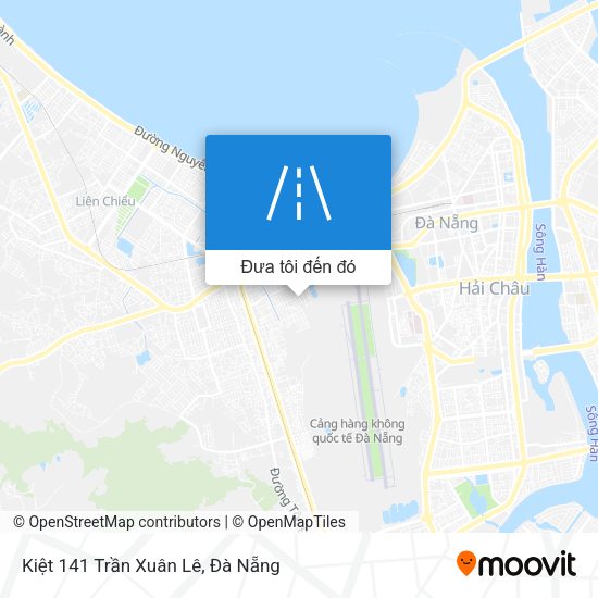 Bản đồ Kiệt 141 Trần Xuân Lê