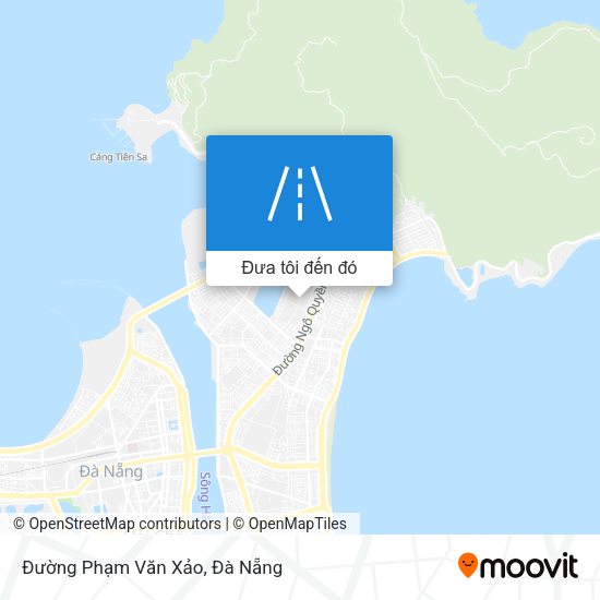 Bản đồ Đường Phạm Văn Xảo