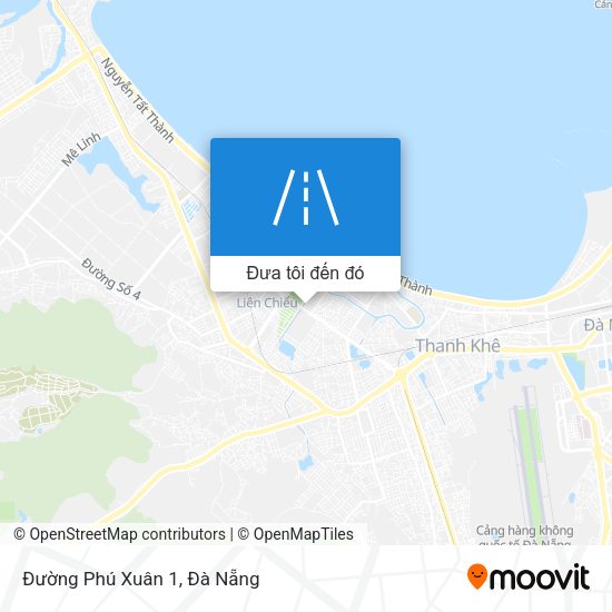 Bản đồ Đường Phú Xuân 1