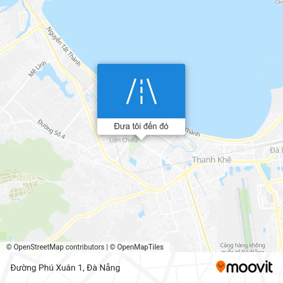 Bản đồ Đường Phú Xuân 1