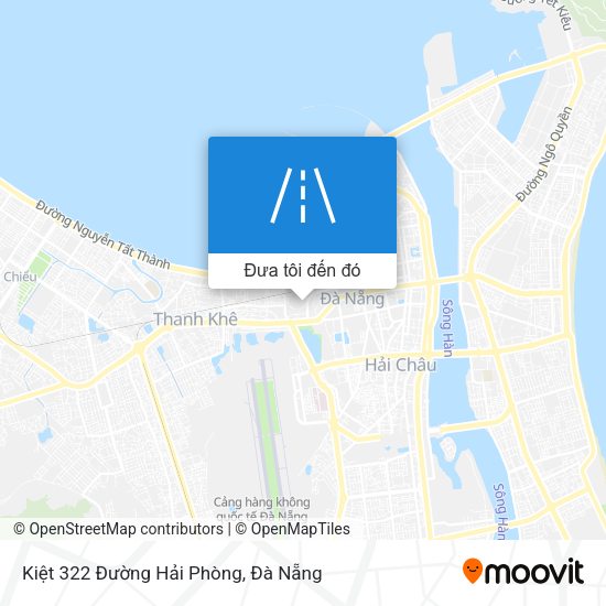Bản đồ Kiệt 322 Đường Hải Phòng