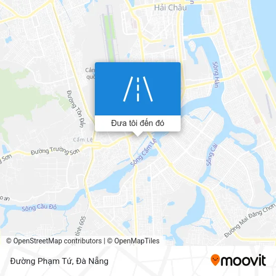 Bản đồ Đường Phạm Tứ