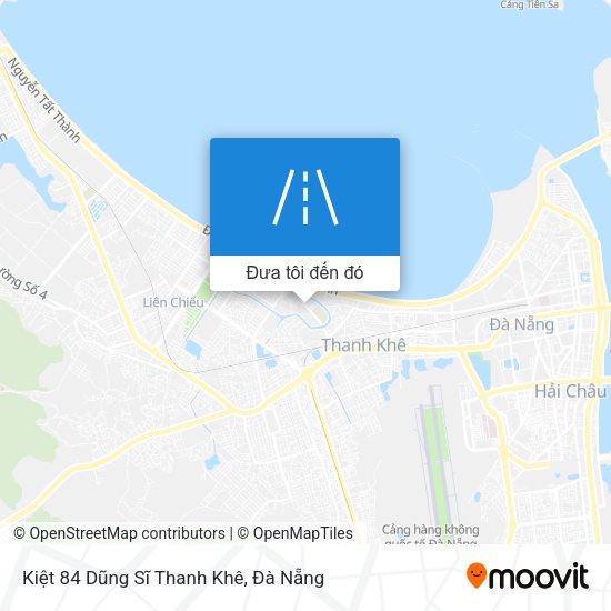 Bản đồ Kiệt 84 Dũng Sĩ Thanh Khê