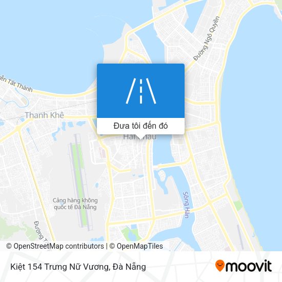 Bản đồ Kiệt 154 Trưng Nữ Vương
