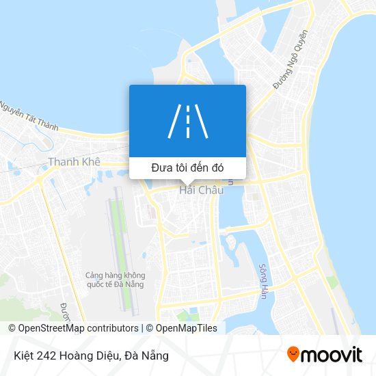Bản đồ Kiệt 242 Hoàng Diệu