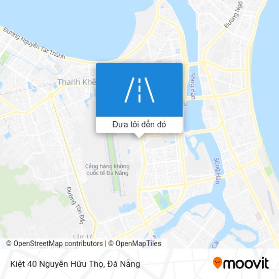 Bản đồ Kiệt 40 Nguyễn Hữu Thọ